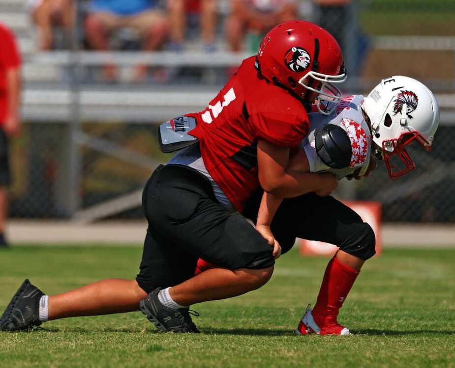 High School Sports: Pee Wee Football Action (8/23/23)